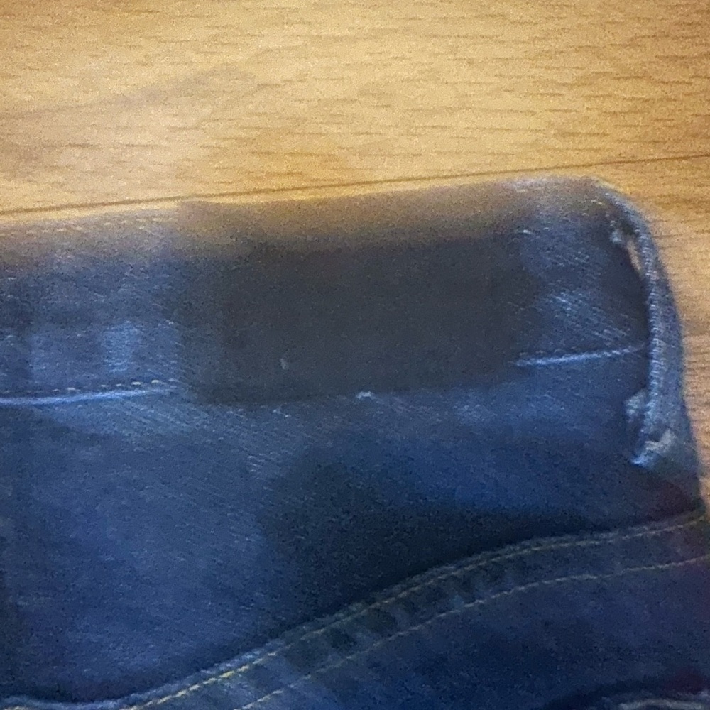 Theory Dark Wash Fit and Flare/Bootcut Jeans - Picture 5 of 7